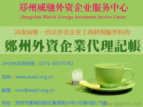 郑州外资企业专业代理记账服务 价格、机构与优势全解析